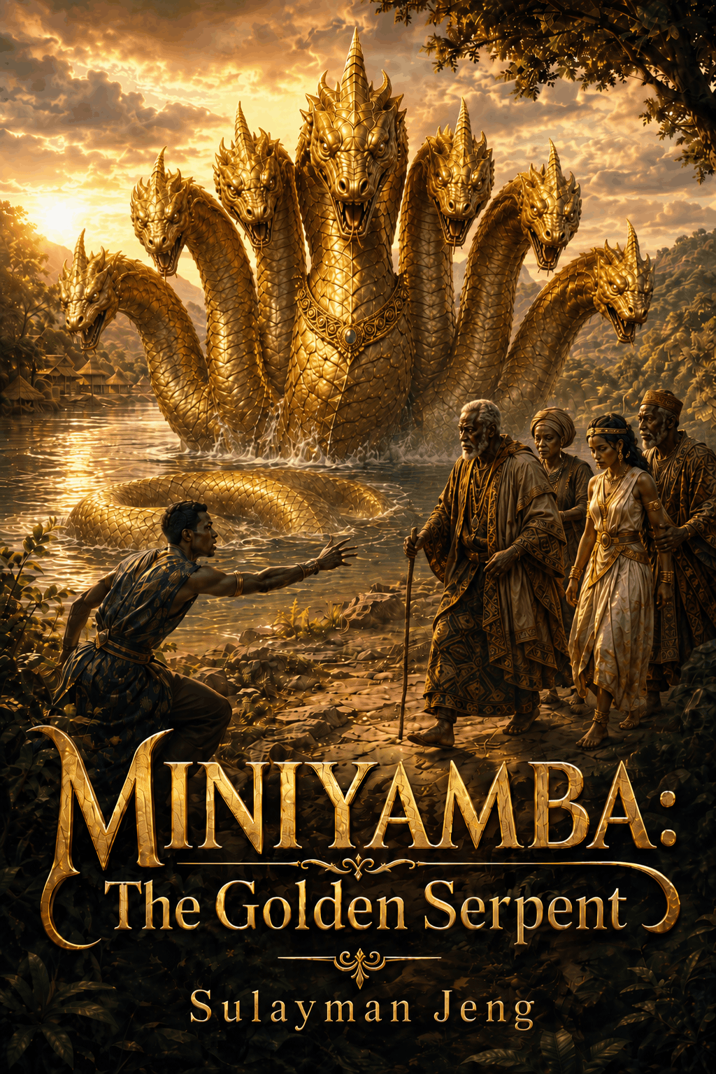 Cover of Miniyamba: The Golden Serpent by Sulayman Jeng